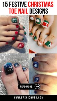 Celebrate the holidays with Christmas toe nail designs that are fun and festive. These holiday toe nail art ideas combine seasonal patterns with creative flair. Try Christmas-themed pedicure styles for a polished holiday look. Let these festive pedicure ideas add sparkle to your celebrations.