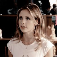 buffy summers icon. buffy the vampire slayer icon. y2k aesthetic. 2000s icon.