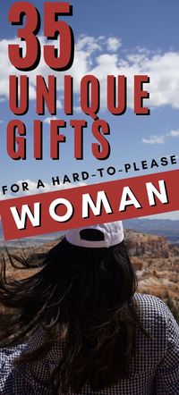 Looking for unique gift ideas for the woman in your life? We've carefully curated the best gifts for a woman who has everything or doesn't want anything. We've found cute, meaningful, romantic, practical, and little gifts to please the hardest-to-shop-for woman. Unique gift ideas for women who have everything #gift #giftguide #giftforher