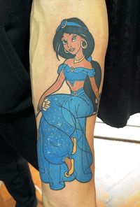 Princess Jasmine Tattoo Design Images (Princess Jasmine Ink Design Ideas)