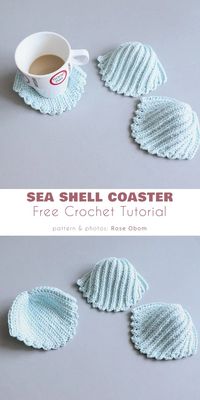 Crochet Sea Shell Home Decor Ideas