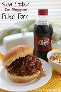 Or family loved this Slow Cooker Dr Pepper Pulled Pork Recipe. If you are a fan of pulled pork this recipe is so simple, easy and full of flavor. Pulled por