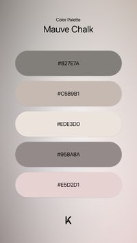 Blush · Color · Color Palette · Mauve · Neutral · Palette · Pastel · Pink · Silver · Warm · White · Mauve Chalk · Fall · Color Palette