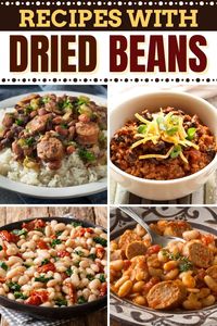 These recipes with dried beans are perfect for any night of the week! From tacos to chili to soup, each dish is guaranteed to please.