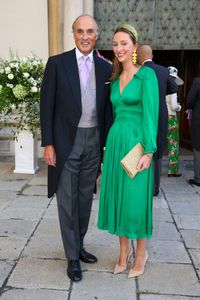 Princess Laetitia Maria Attends Wedding of Princess Maria Anunciata — Royal Portraits Gallery