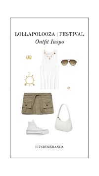 LOLLAPOLOOZA OUTFIT INSPO | #outfitinspo #outfit #fashion #fashioninspo #style #styleinspo #lollapalooza