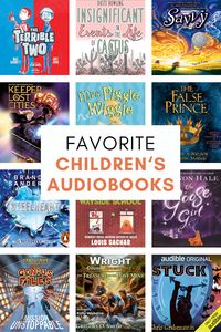 The Most Listened To Children's Audiobooks in our Audible Library