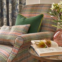 Pelling Plaid - Eden, Ian Sanderson Upholstery and Curtain Fabrics