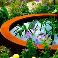 Corten Steel Circular Pond | Parker & Coop - Parker & Coop Ltd