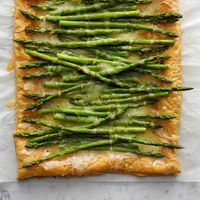 Fontina Asparagus Tart