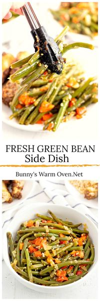 Fresh Green Bean Side Dish