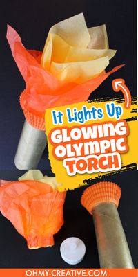 Get ready to ignite the Olympic spirit with this DIY Olympic Torch craft! Perfect for sports enthusiasts, event decorations, or school projects. Follow our step-by-step guide to create your own symbol of unity and athleticism. Let the flame burn bright with light up Olympic torch! #DIYCraft #OlympicTorch #SportsCraft #CreativeProject