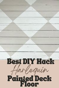 There are so many methods for painting a harlequin or checkerboard style floor. THIS is by far the easiest method to get you the absolute perfect angles and lines. Check out this easy tutorial on the Blog NOW!