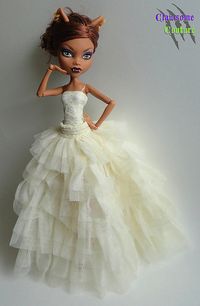 "Creme Brûlée" 2-in-1 Gown for Monster High