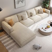 Luxury Living Room Sofa Corner Sectional Modern Elegant Sofa Comfortable Puff Sofa Sala De Estar De