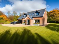 The latest in our range of modern dormer designs is The Madley, which combines traditional country styling with a contemporary layout.

With living, family and dining rooms on the Ground Floor, as well as a large kitchen / breakfast room, this is a property that offers plenty of entertaining and reception space. Our standard design shows a garage, but this of course can be omitted if required, or used for other purposes. Up on the First Floor, we have four well-proportioned bedrooms with dormer windows, two en-suites and a family bathroom.

This fantastic addition to our modern dormer designs is completely customisable, should you wish to revert to an open-plan layout or reconfigure to three bedrooms, for example – please contact us!