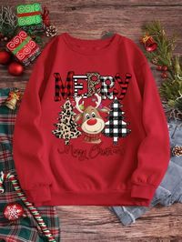 Don't miss this hot deal on SHEIN! Save big on this!🛒SHEIN LUNE Christmas Cartoon Print Fleece Sweatshirt 7.8k  sold
���💰Price[$10.09] -28%