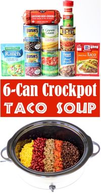 Easy Crockpot Taco Soup Recipe! {Quick Prep} - The Frugal Girls