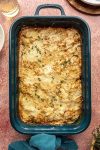 Caramelized Onion Scalloped Potatoes - The Defined Dish