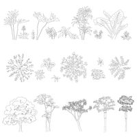 Vector & CAD Trees and Plants - Free download – Studio Alternativi