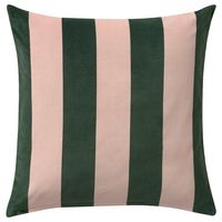 IDGRAN cushion cover, stripe/pink green, 20x20" - IKEA