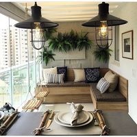 1,699 curtidas, 24 comentários - AMO MEU AP | Nathalia Ávila (@amomeuap) no Instagram: “Sonho de consumo essa varanda #decor #decora #decoração #decorando #decoration #desing #detalhes…”