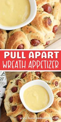 Looking for a fun and festive way to impress your guests this holiday season? This adorable Pigs in a Blanket Wreath is not only a delicious Christmas appetizer, it's also a great centerpiece for your party! Follow our simple step-by-step recipe to create this festive finger food perfect for feeding a crowd at any celebration!