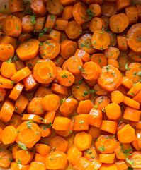 Easy and delicious honey roasted carrots only require 3 ingredients! Pop 'em in your oven and this will be your family's new favorite veggie side dish.