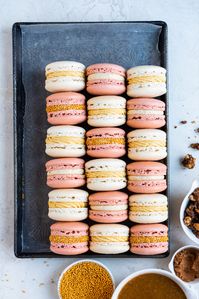 Spiced Pumpkin and Walnut Praline Macarons — Cloudy Kitchen