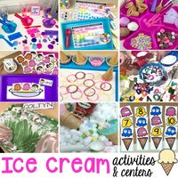 Ice Cream Activities for Preschool, Pre-k, and Kindergarten - Pocket of Preschool