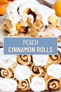 Indulge in the sweet flavors of summer with these tender Peach Cinnamon Rolls. These sweet rolls combine warm, cinnamon flavors with the flavors of juicy ripe peaches for an extraordinary breakfast experience.