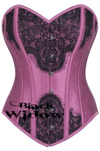 The Sandra overbust corset is one of the best corset designs that we can offer you right now. Purchase this pink corset and add it to your collection. This overbust corset will definitely take your corset design to a whole new level and make you the envy of everyone’s eyes for sure. Go ahead and purchase this corset now. Best for Height : 5'.3" and Above Bone Casing : All bones are placed under cotton bone casing Boning : 10 Spiral Steel Bones & 4 Flat Steel Bones Dimensions : Center Front - 14.