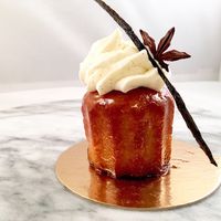 Recipe for Baba Au Rhum, little yeast cakes soaked in rum syrup. The secret to baba au rhum is the syrup.