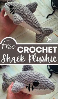 Crochet Shark Tutorial