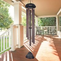 36in Wind Chimes Outdoor Large Deep Tone Windchime Adjustable Tuned Garden Decor | eBay