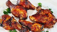 Barbecue Chicken with a Homemade Barbecue Rub