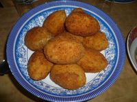 aloo chop - our favorite food in Bangladesh