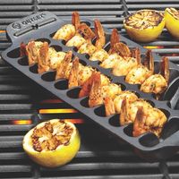 Cast Iron Shrimp Grill and Serving Pan | Williams Sonoma