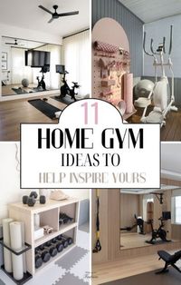 Here are all the best home gym ideas that will make your home gym so much more pretty as well as totally more functional. #Stay #HealthyLifestyle #Home #Workouts #HealthTips #Anytime #Anywhere #NutritionTips #Wellness #FitnessTips #Fit #FitLife