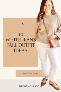 Get style tips on how to wear white jeans in the fall, explore 10 outfit ideas, and discover how to make the most of your favorite pair.