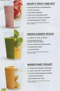 Perfecte smoothies voor het sporten