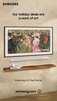 With access to thousands of paintings, it's like having an art gallery in your living room. Hang it up, turn it on, show it off. Shop now and save up to $700 on select The Frame TVs at Samsung.com