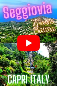 Seggiovia Monte Solaro: Capri Italy Videos  La seggiovia del Monte Solaro ti porta fino in cima al Monte Solaro che si trova ad Anacapri. Salire sulla Seggiovia Monte Solaro è una bellissima esperienza...  The Capri Italy Chair Lift takes you to the top of Monte Solaro which is located in Anacapri. Getting on the Capri Italy Chair Lift is a wonderful experience not only for the beautiful view you can see once you arrive at the top.  #CapriItalyVideos