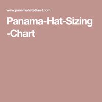 Panama-Hat-Sizing-Chart