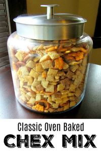 Cooking With Carlee: Classic Oven-Baked Chex Mix