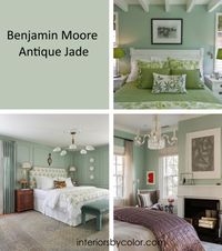 Benjamin Moore Antique Jade - Interiors By Color