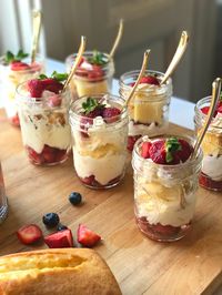 Summer Strawberry Trifles with Lemon Marscapone Cream — Gathered Living