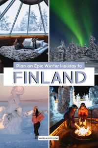 Step into a snow globe, chase the Northern Lights, and explore the Arctic Circle on an unforgettable Finnish Lapland Holiday—a true winter wonderland | Finland | Finland Aesthetic | Finland Travel | Finland Christmas | Finnish Christmas | Finland Winter | Lapland Finland Aesthetic | Lapland Aesthetic | Discover Finland | Visit Finland | Sauna | Finnish Nature | Snowboarding | Snowboarding in Finland | Cozy Fire | Cold Weather | Winter Vacation | Winter Travel | Snowy Trees |