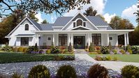 House Plan 75154 | Country, Farmhouse, Southern Plan with 2787 Sq. Ft., 3 Bedrooms, 3 Bathrooms, 2 Car Garage