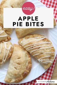 Easy! Apple pie bites